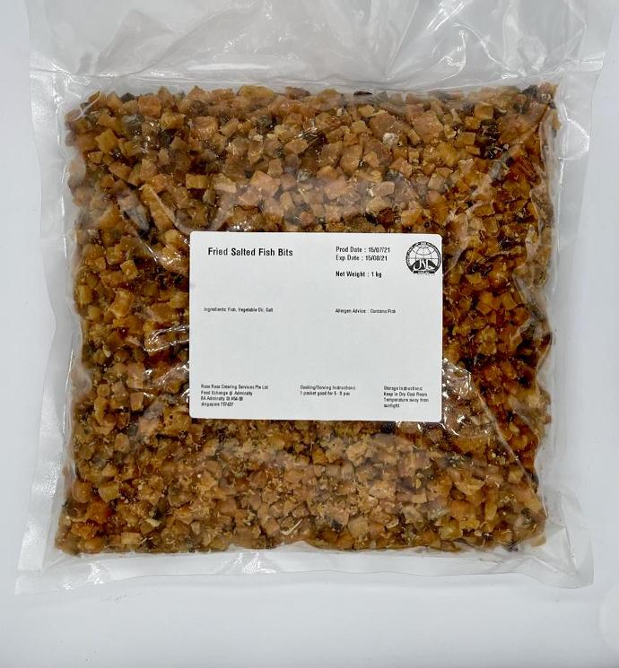 F. Salted Fish Bits 炸咸鱼 PKT/包
